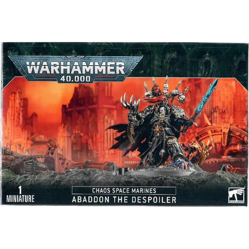 Abaddon the despoiler, chaos space marines, warhammer 40k, games workshop, model 43-60